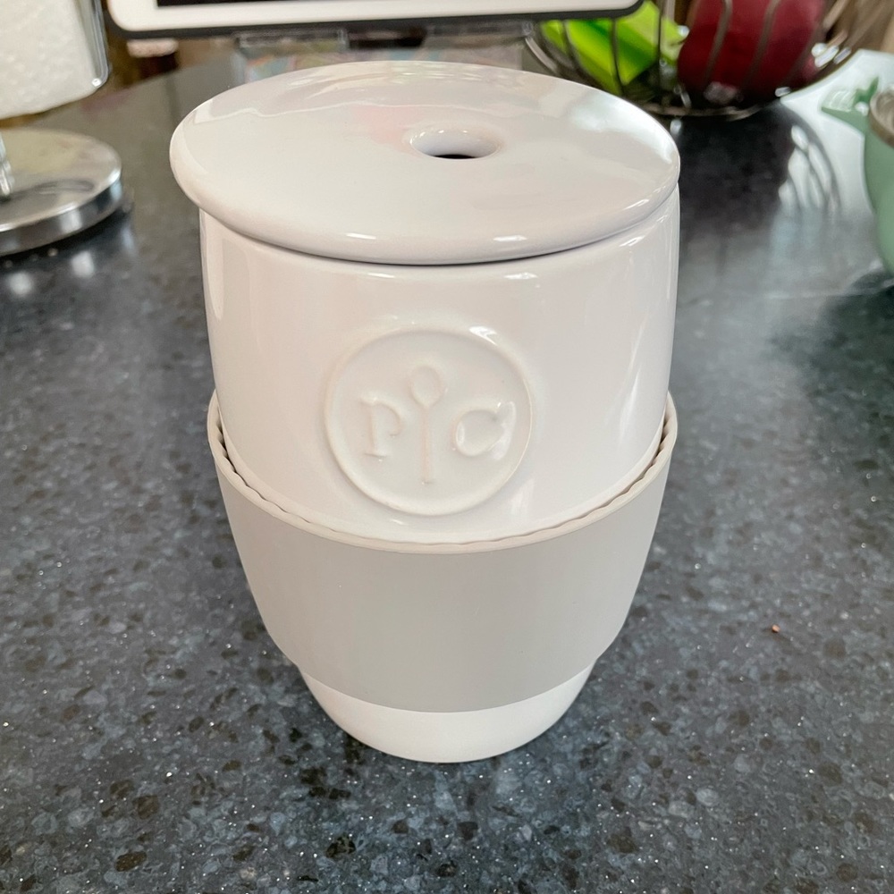 Pampered Chef Ceramic Egg Cooker